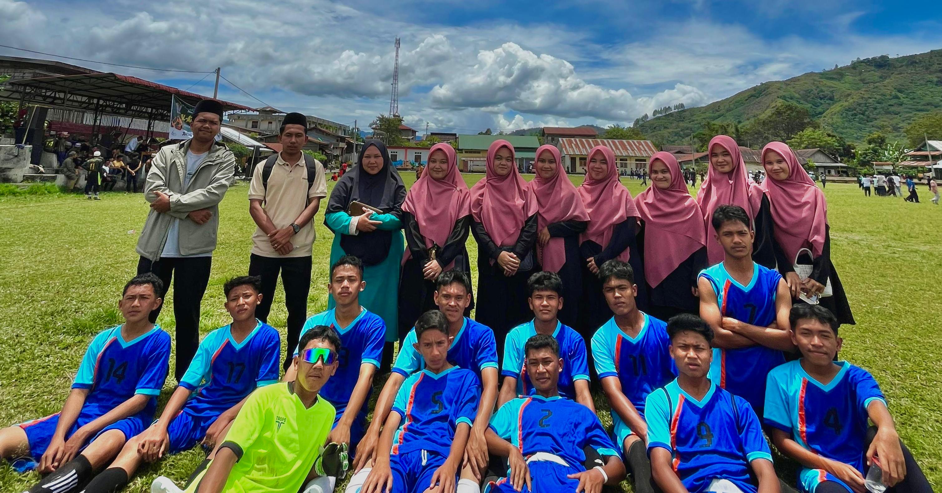 Tim Sepak Bola Ulumul Qur’an B Menang 4-3 Lawan Maqama Mahmuda di Al Azhar Cup III 2025