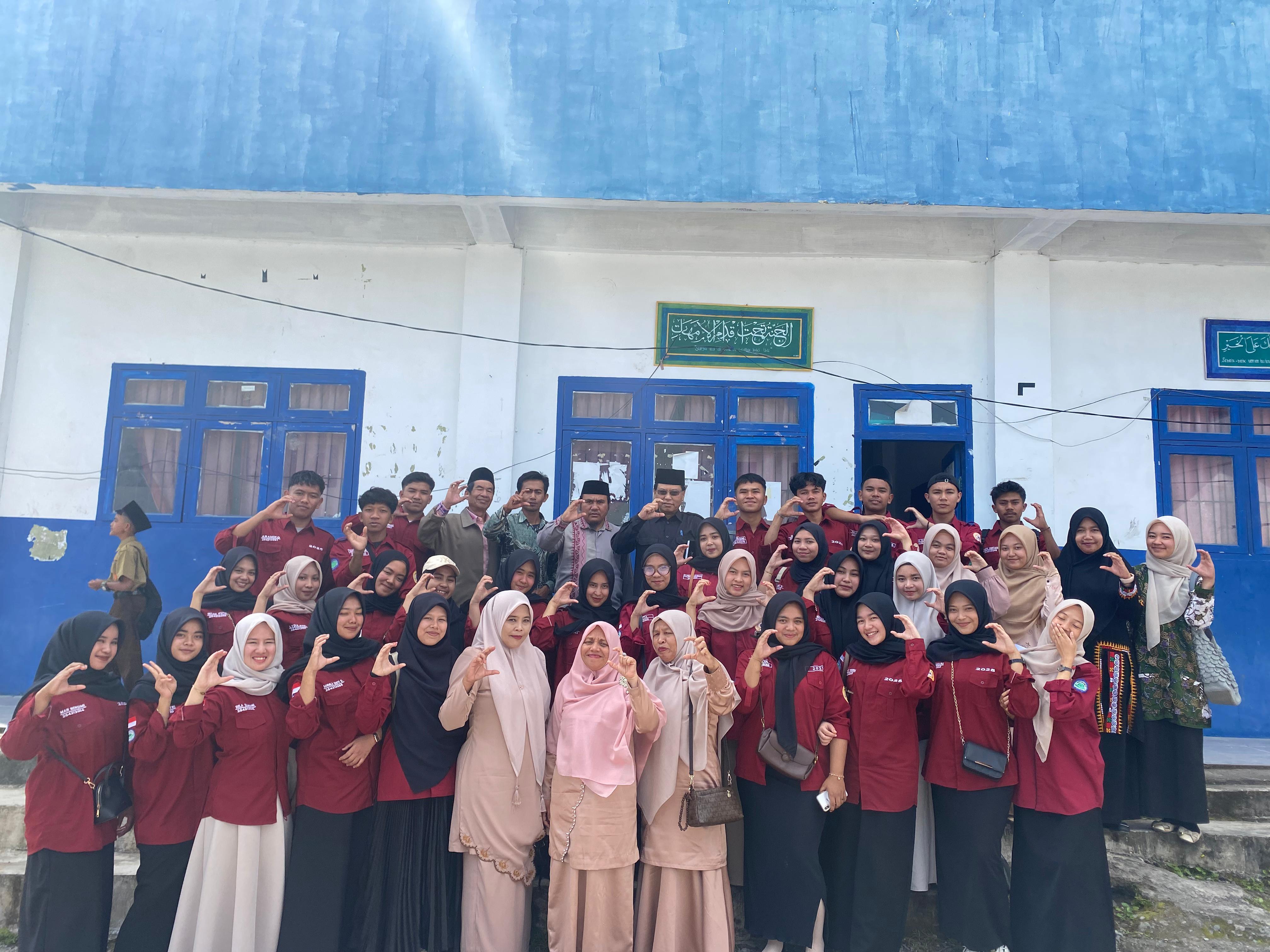 Kegiatan Trauma Healing MTsS Ulumul Qur’an Berlangsung Penuh Antusias